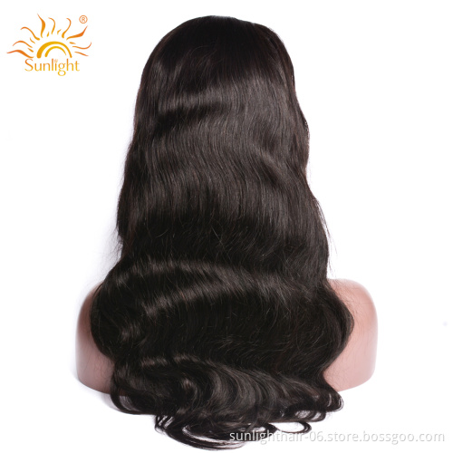 Sunlight  Highlight Hair Deep Wave Lace Front Brazilian Hd 427 Top Quality 30 Inch Frontal Color Human Wigs